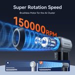 💥LAST DAY SALE 49% OFF💥-High Power Compressed Air Vaccum Duster