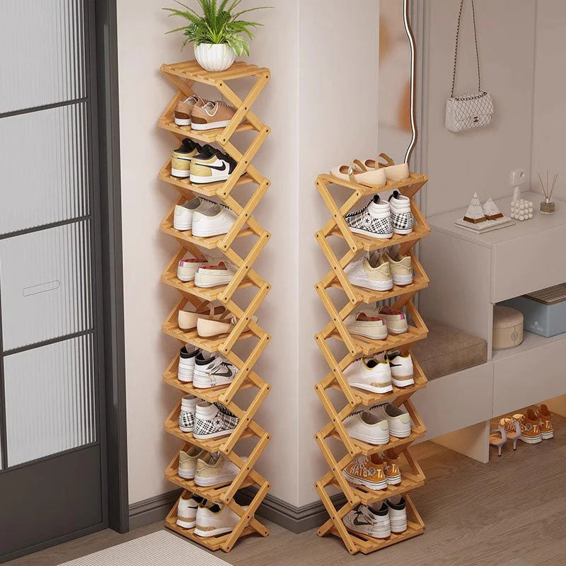 Collapsible Shoe Shelf: Space-Saving & Practical Design