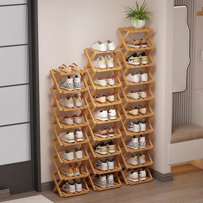 Collapsible Shoe Shelf: Space-Saving & Practical Design