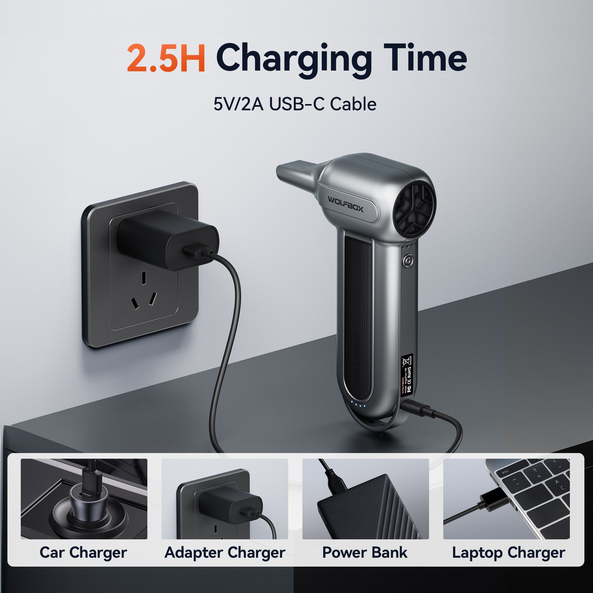 💥LAST DAY SALE 49% OFF💥-High Power Compressed Air Vaccum Duster