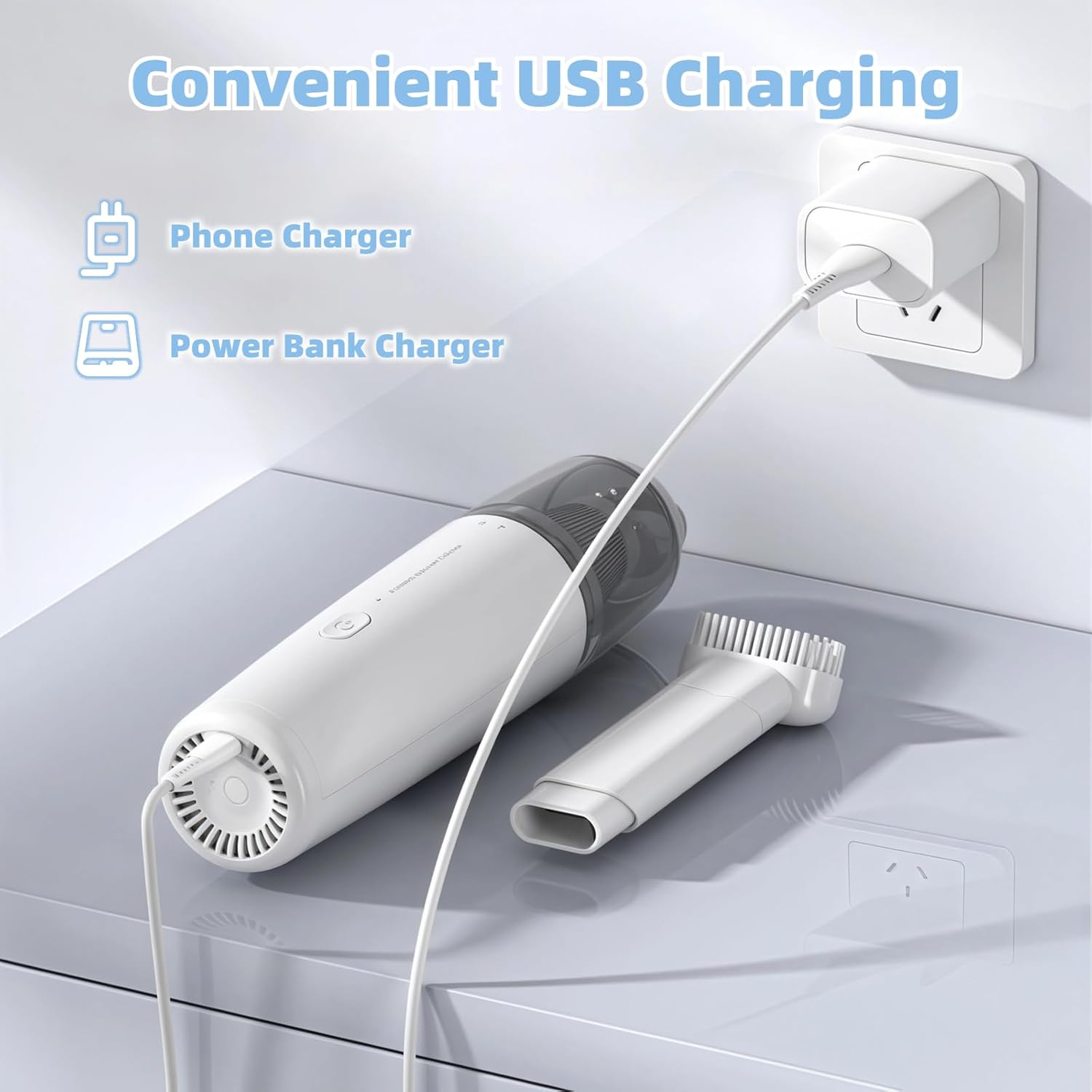 Mini Compact Portable Vacuum Cleaner