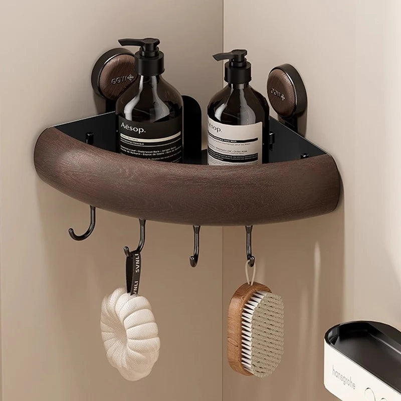 Suction Corner Shelf - Strong Hold, Fast Drainage