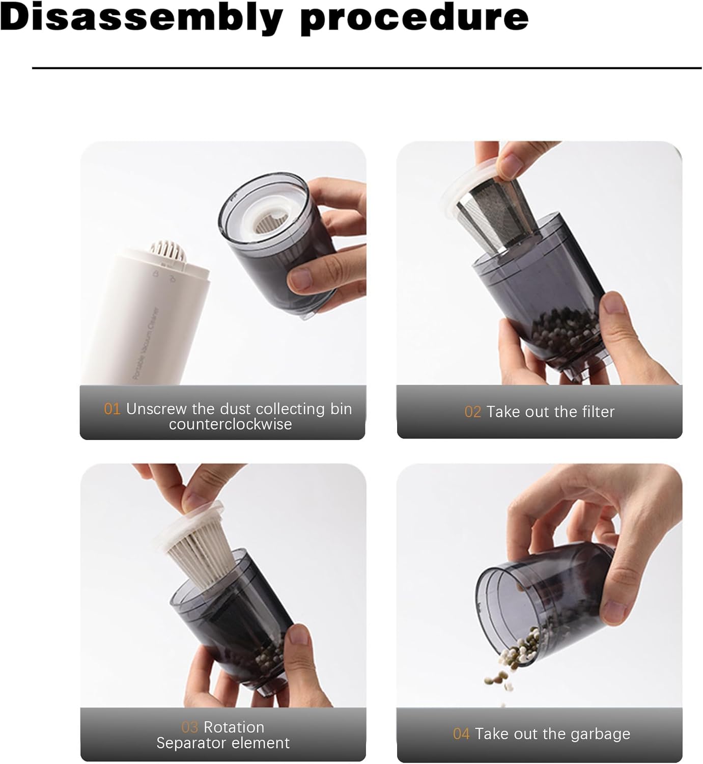 Mini Compact Portable Vacuum Cleaner