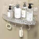 Corner Bathroom Shower Shelf Storage Basket, Wall Mounted Organizer