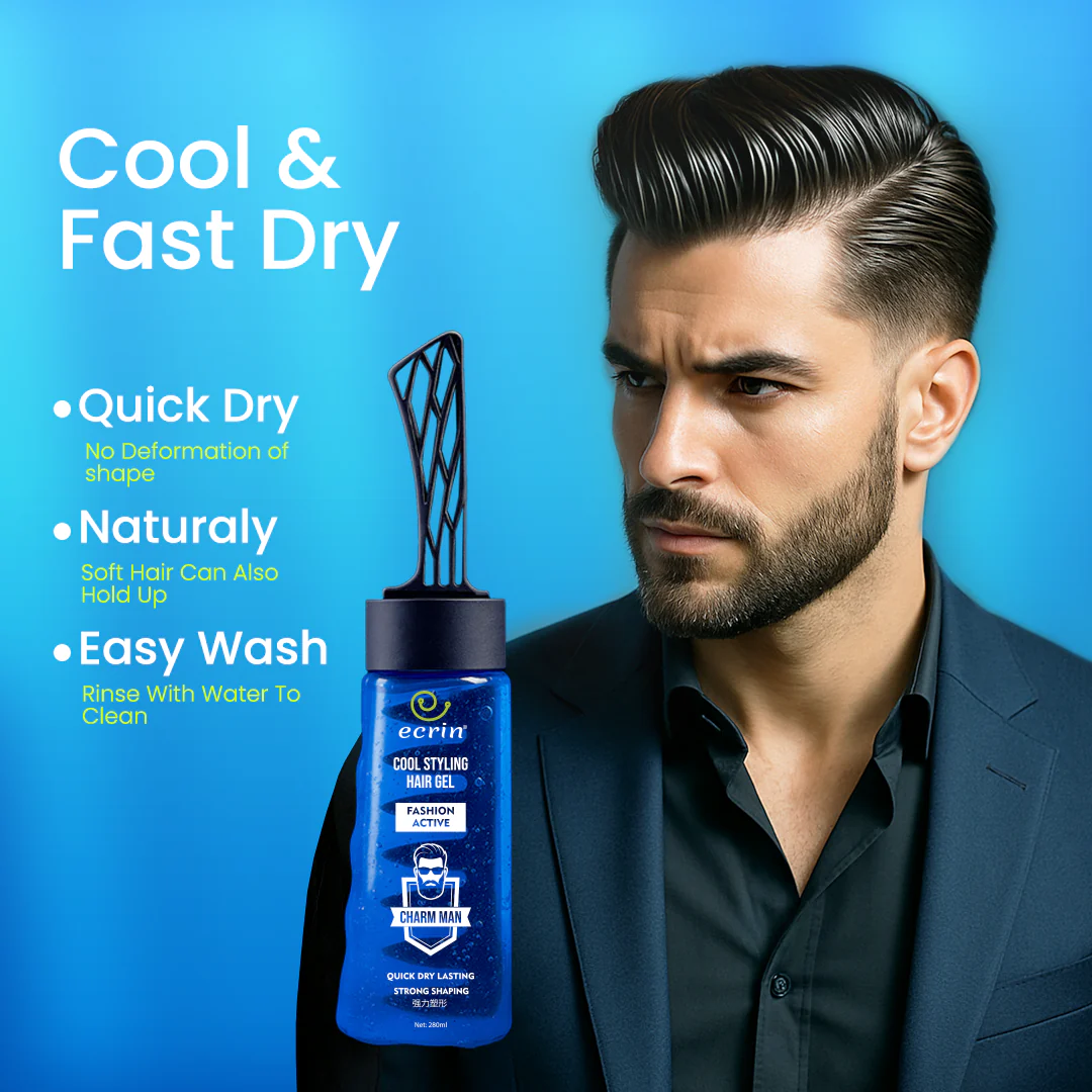 ECRIN COOL STYLING HAIR GEL WITH ACTIVE COLLAGEN