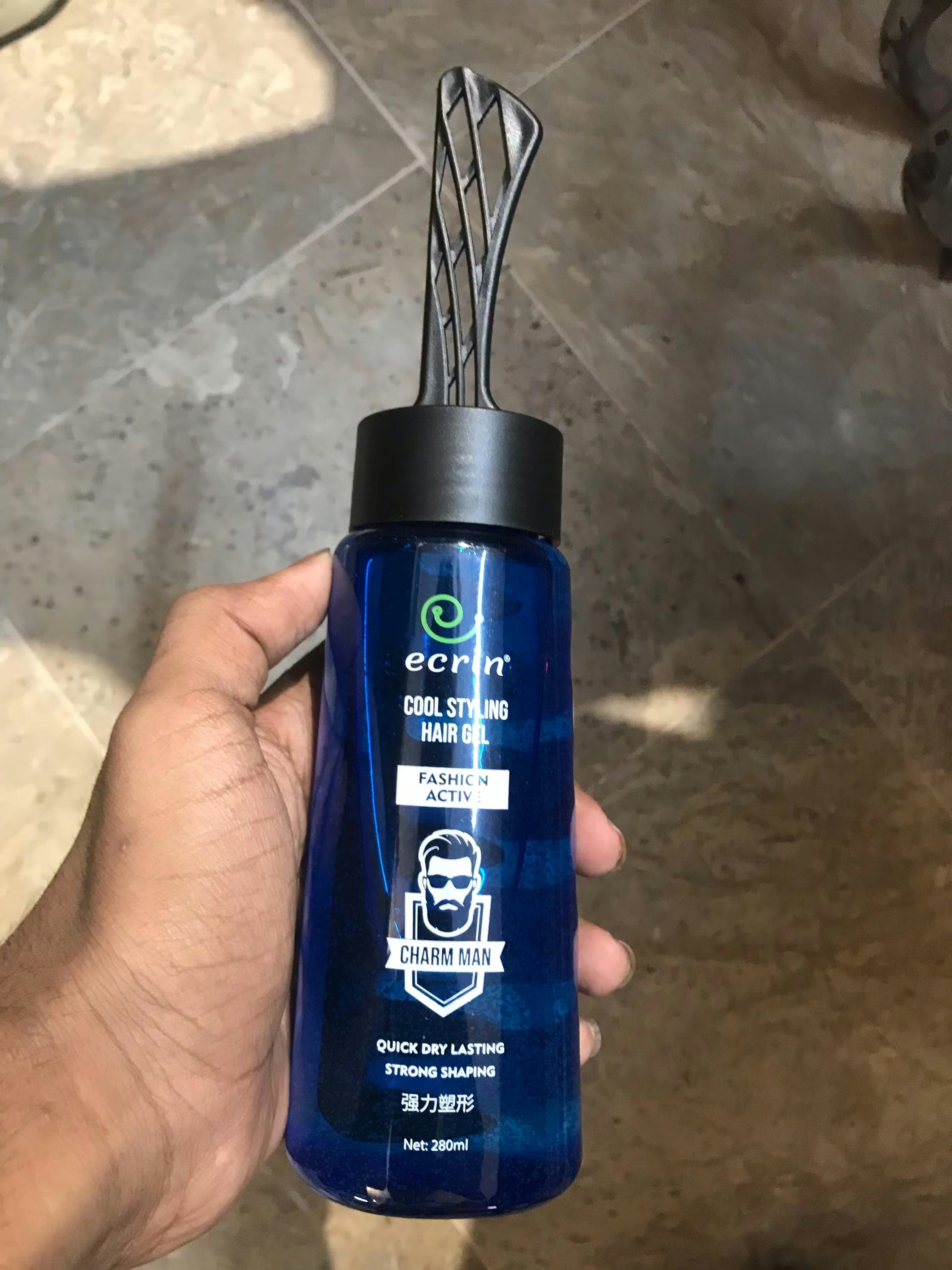 ECRIN COOL STYLING HAIR GEL WITH ACTIVE COLLAGEN